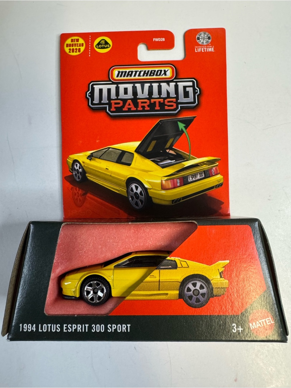 Matchbox Moving Parts 1994 LOTUS ESPRIT 300 SPORT